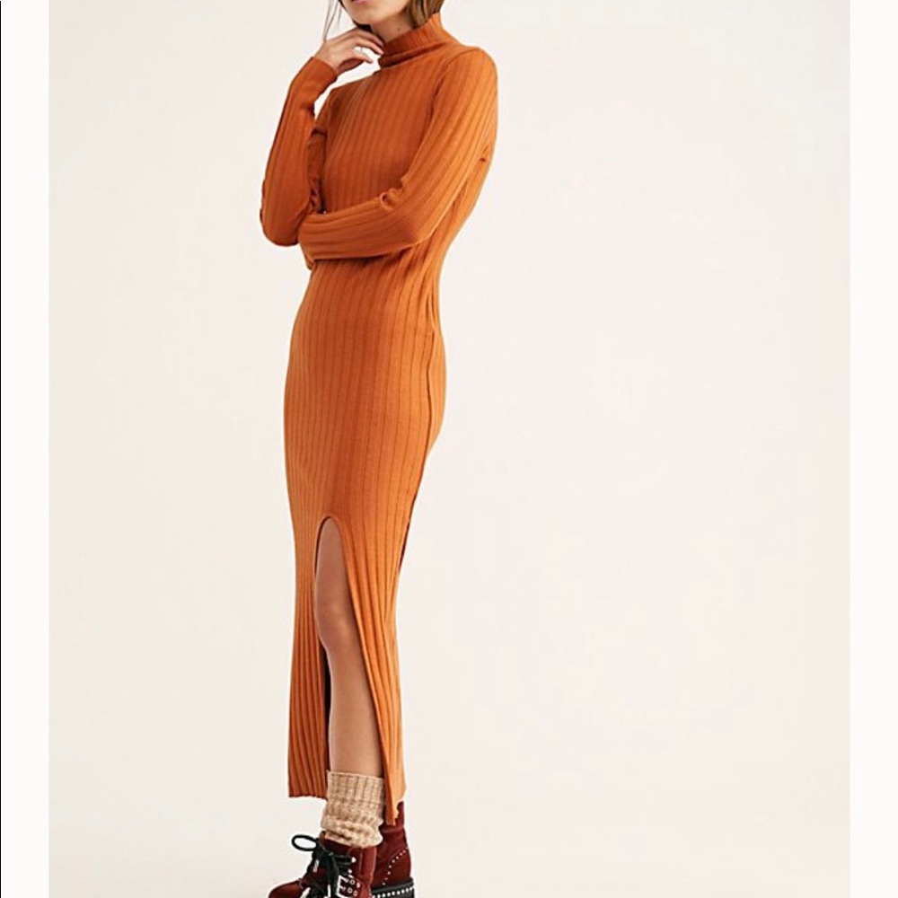 Free People Ribbed Dress